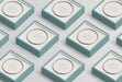 Free Arrangement Of Blue Jewellery Gift Boxes Psd