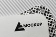 Free Arrangement Of Branding Mock-Up On Card Psd