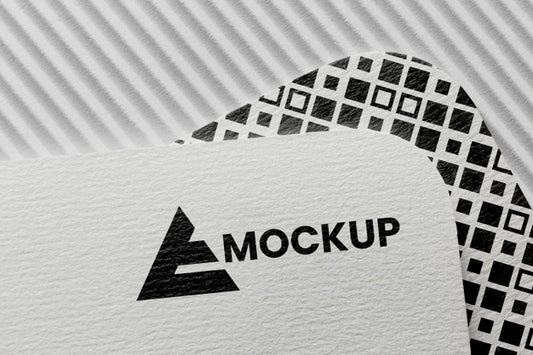 Free Arrangement Of Branding Mock-Up On Card Psd