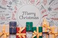 Free Arrangement Of Colorful Christmas Gifts Psd