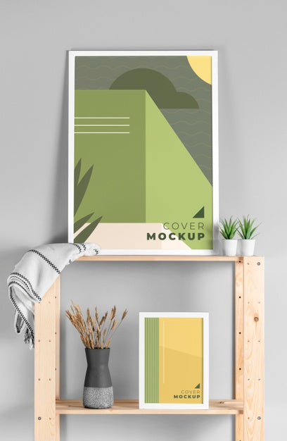 Free Arrangement Of Modern Mock-Up Frames Psd