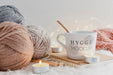 Free Arrangement With Drink And Thread Psd
