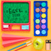 Free Arrangement With Green Board And Items For Art Class Psd