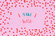 Free Artistic Concept With Make A Wish Message Psd