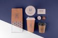 Free Assortment Of Coffee Shop Elements Mock-Up Psd