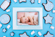 Free Baby Shower Decorations With Frame Psd