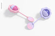 Free Baby Toy Rattle Bell Mockup, Left View Psd