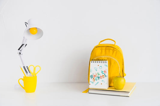 Free Back To School Advertising Mockup Design Psd