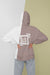Free Back View Of Stylish Woman In Hoodie Psd
