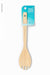 Free Bamboo Slotted Spatula Mockup, Top View Psd