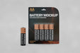 Free Battery Mockup Psd