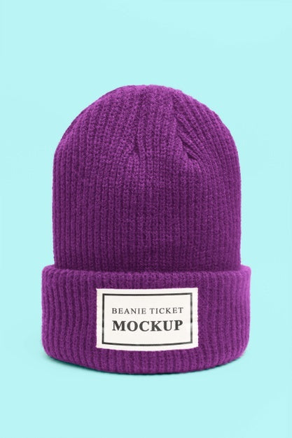 Free Beautiful Beanie Mockup Psd