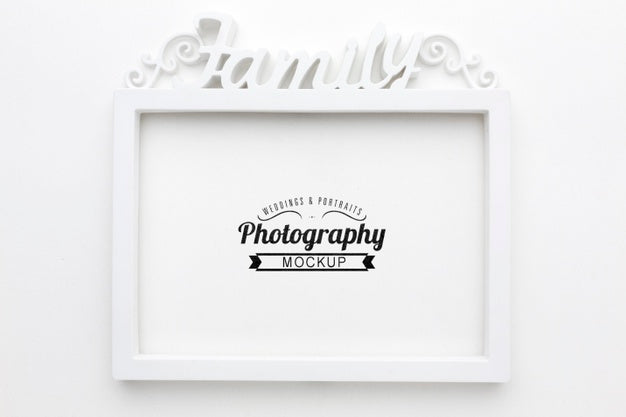 Free Beautiful Frame Concept Mock-Up Psd