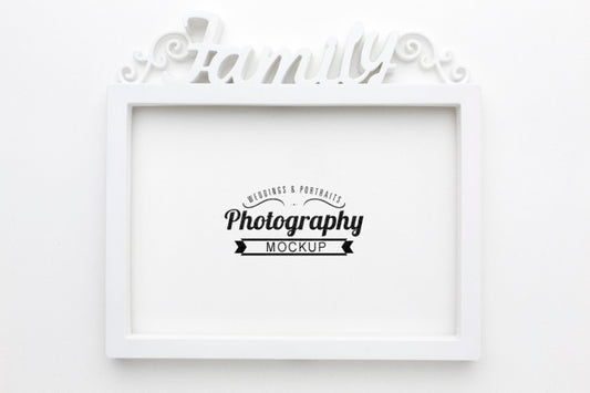Free Beautiful Frame Concept Mock-Up Psd