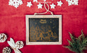 Free Beautiful Frame Mockup With Christmtas Design Psd