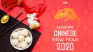 Free Beautiful Happy Chinese New Year Mock-Up Psd