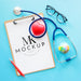 Free Beautiful Heart Concept Mock-Up Psd