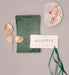Free Beautiful Wedding Invitation With Ribbon Psd