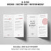 Free Bi-Fold Brochure Or Invitation Mockup Psd