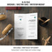 Free Bi-Fold Brochure Or Invitation Mockup With Still Life Concept Psd