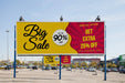 Free Billboard Mockup At Parking Lot Psd