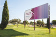 Free Billboard Mockup In Park Psd