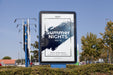 Free Billboard Mockup In Urban Environment Psd