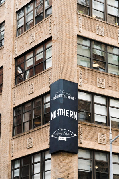 Free Billboard Sign Concept Mock-Up Psd