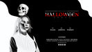 Free Black And White Mock-Up For Halloween Party Psd