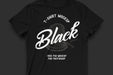 Free Black T-Shirt Mockup