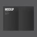 Free Blank Paper Brochure Template Mockup Psd