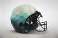 Free Blue Gradient Helmet Mock Up Psd