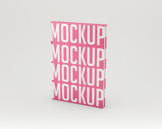 Free Book Cover Mock Up Design Psd
