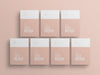 Free Book Cover Multiple Mockup Psd