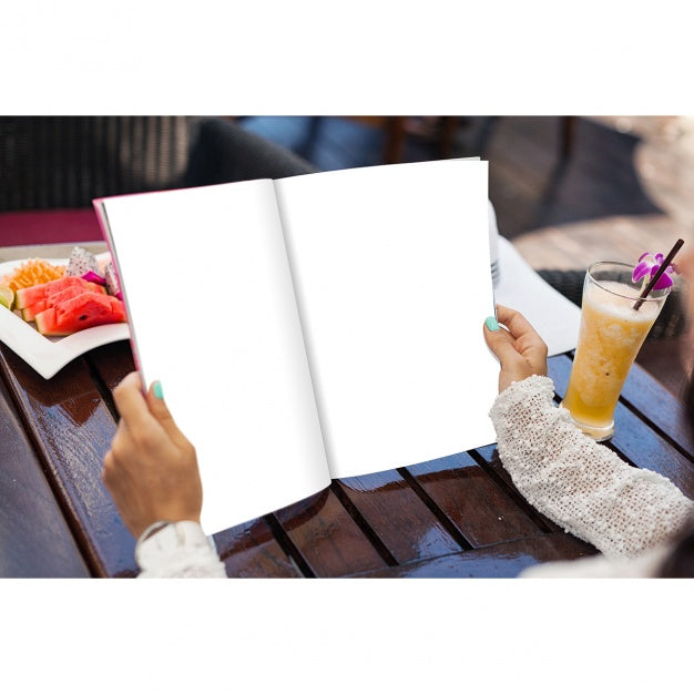 Free Book Mock Up Design Psd