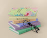 Free Books Arrangement With Glasses Psd