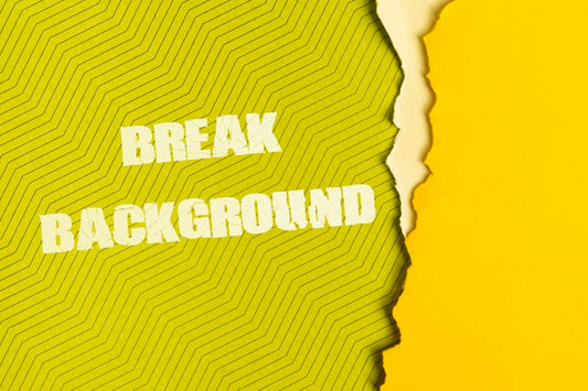 Free Break Background Message On Cardboard Psd