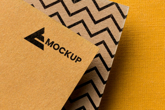 Free Business Branding On Card Mock-Up Composition Psd