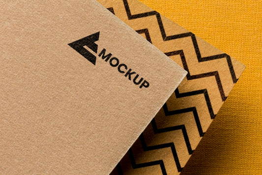 Free Business Branding On Card Mock-Up Composition Psd