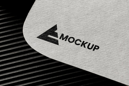Free Business Branding On Card Mock-Up Psd