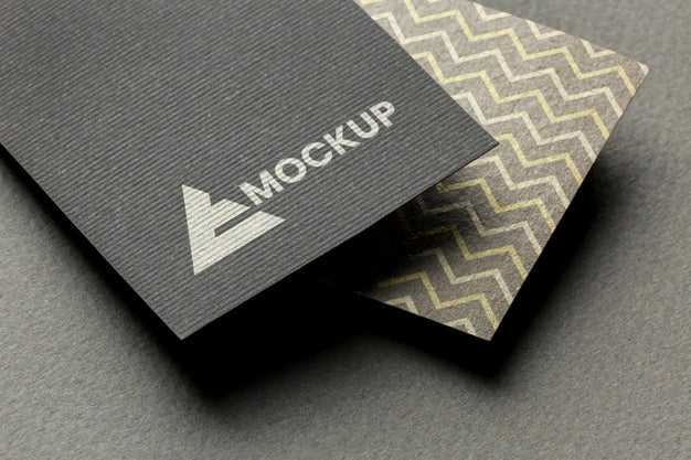 Free Business Branding On Card Mock-Up Psd