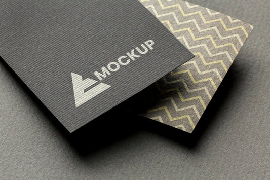 Free Business Branding On Card Mock-Up Psd
