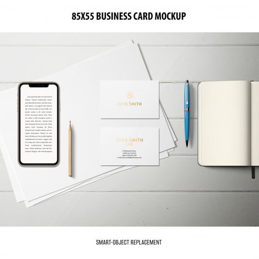 Free Business Card Mockup Psd