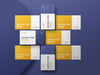 Free Business Card Set Mockup Psd