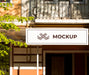 Free Business Sign Mock-Up Psd