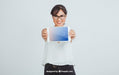 Free Businesswoman And Tablet Psd