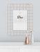 Free Calendar Concept Hooked On Wall Support Psd