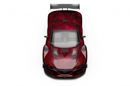 Free Car Mock-Up Isolated Design Psd