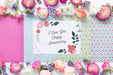 Free Card Mockup With Wedding Concept Psd