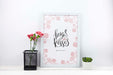 Free Carnation Flowers In Pencil Holder Next To Frame Mockup Psd